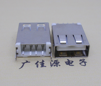 衡阳USB AF立式 直插 加长款17.5MM 大电流3A插座