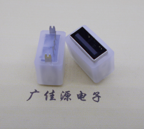 衡阳USB连接器接口 10.5MM防水立插母座 鱼叉脚