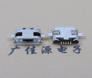 衡阳MICRO USB 5P接口 沉板1.2贴片 卷边母座