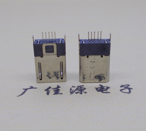 衡阳micro-迈克 插座 固定两脚鱼叉夹板1.0公头连接器