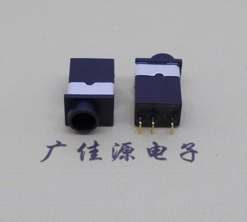 衡阳PJ-2030防水耳机插座 铜材质铜针2.5/3.5音频插口