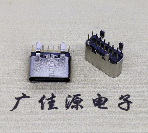 衡阳USB 3.1TYPE C直插母座16Pin引脚图正负极规范