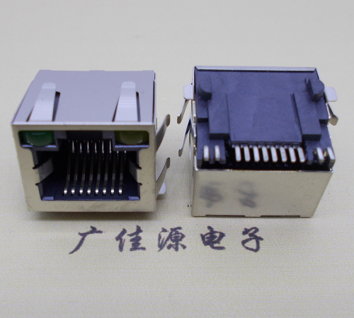 衡阳RJ45-15.5高度-smt带灯带弹网络接口连接器